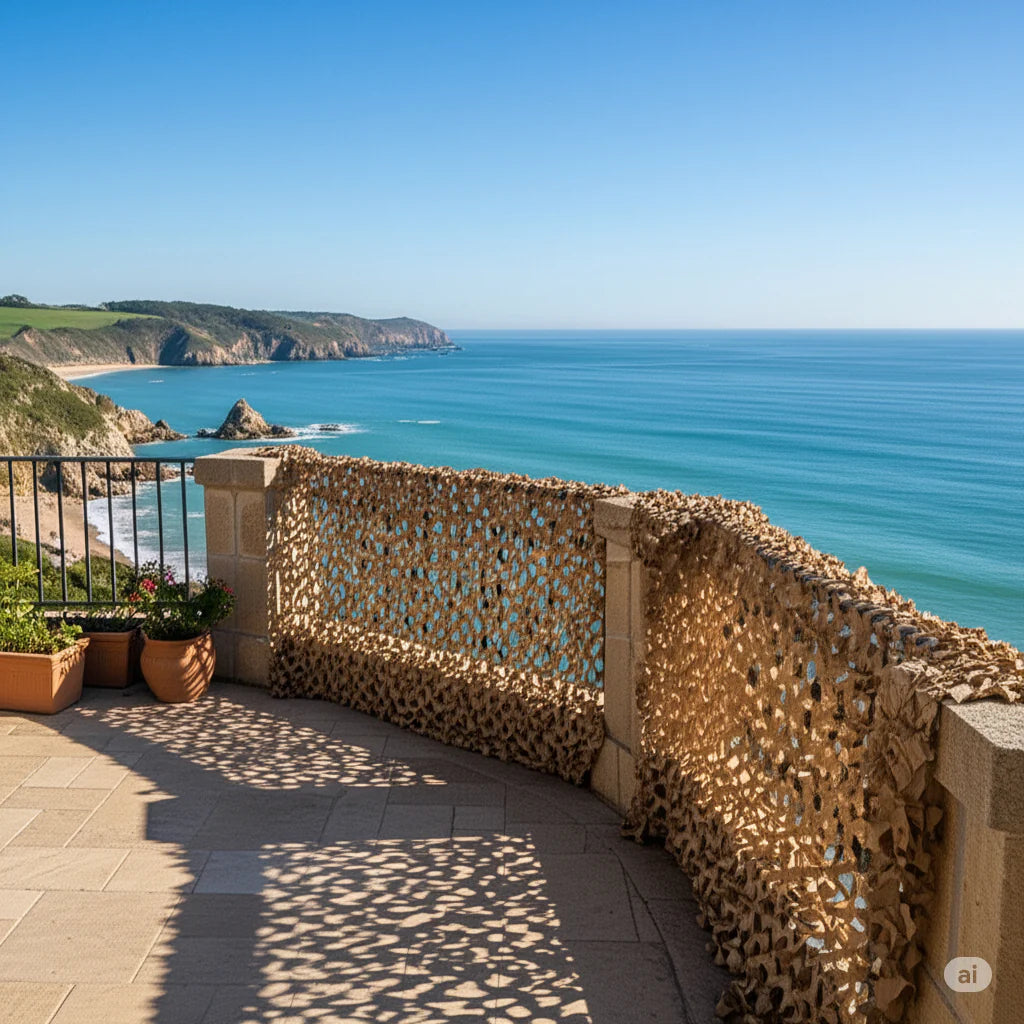 Filet de camouflage sable