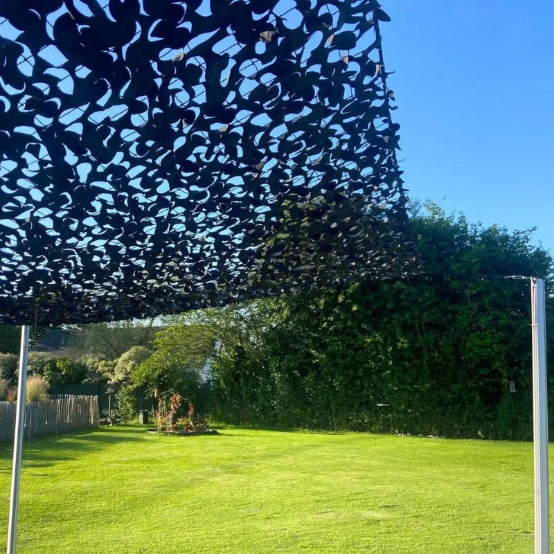 Filet de camouflage noir